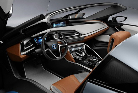 BMW i8 Roadster interior