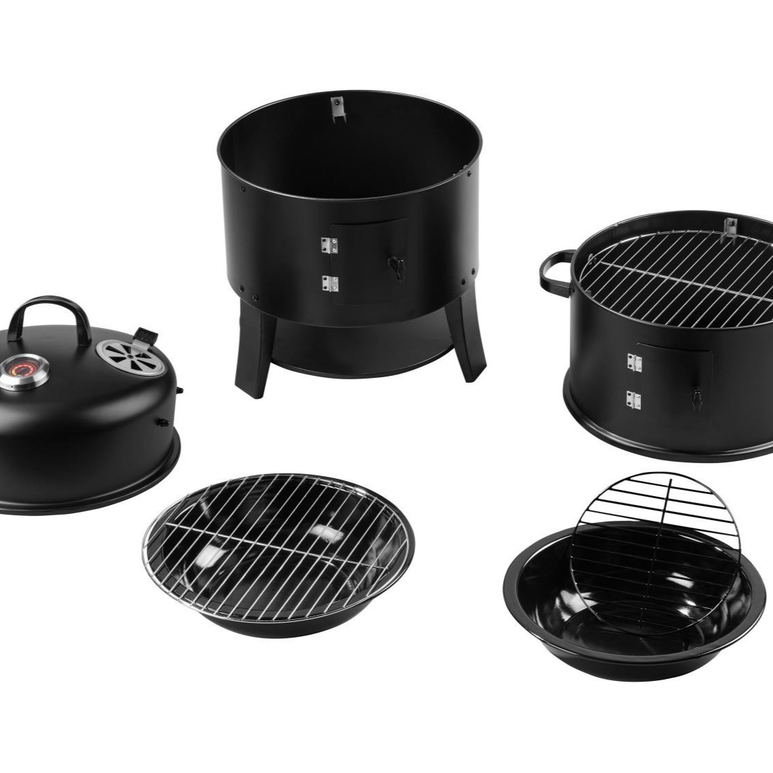 GRILLMEISTER - Ahumador 3 en 1 