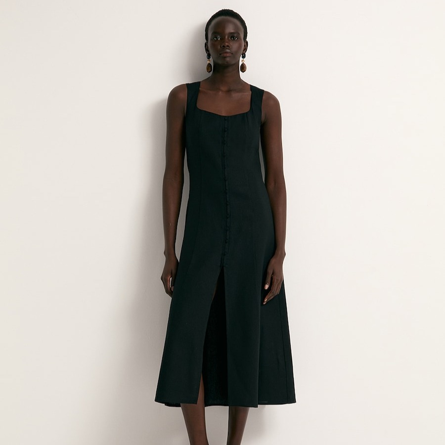 Sfera
Vestido botones lino



