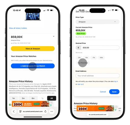 Alerta Precio Amazon