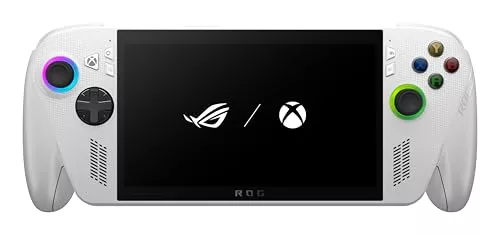 ASUS ROG Xbox Ally - Consola Portátil Gaming 7" Full HD 120Hz (AMD Ryzen Z2 A, 16GB RAM, 512GB SSD, Batería 60Wh, Windows 11, Consigue 3 meses gratis de Game Pass Premium) - Color Blanca