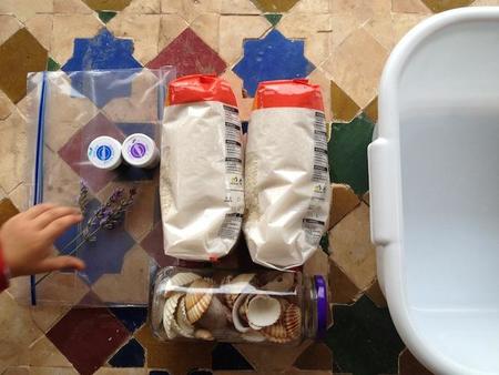 material necesario para juego con niños