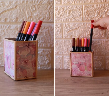 Manualidad con cartón de leche