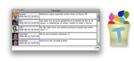 Twucket, cliente de Twitter gratuito para OS X