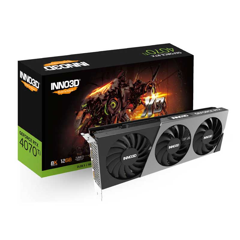 Inno3D GeForce RTX 4070 Ti X3 12GB GDDR6X DLSS3