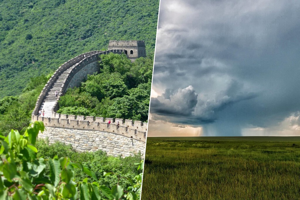 China lleva 50 años levantando la Gran Muralla Verde. Lo que no tenía previsto era alterar las lluviuas