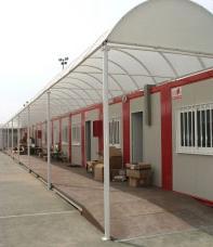 Barracones escolares o aulas prefabricadas