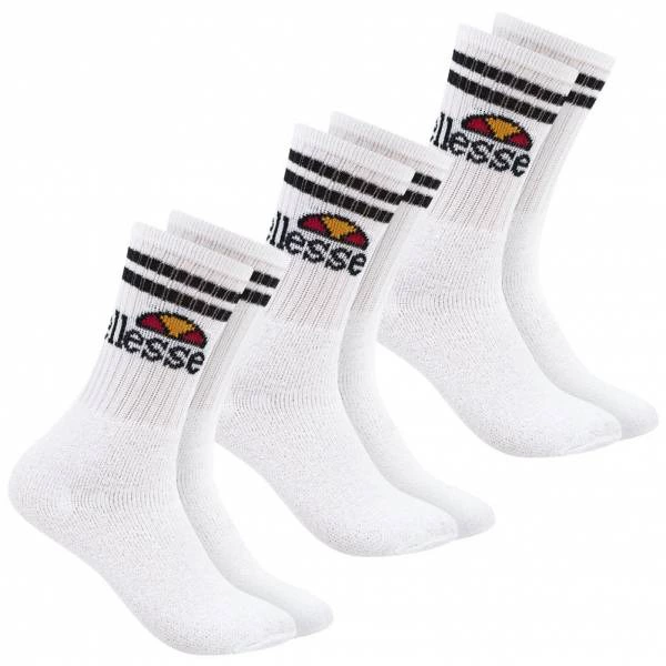 ellesse Vulloni Unisex Calcetines 3 pares blanco