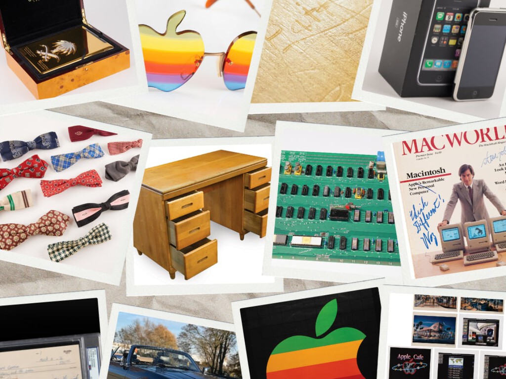 El hermanastro de Steve Jobs ha vaciado su casa y subasta cientos de objetos personales: desde su escritorio del garaje hasta las pajaritas de su graduación 