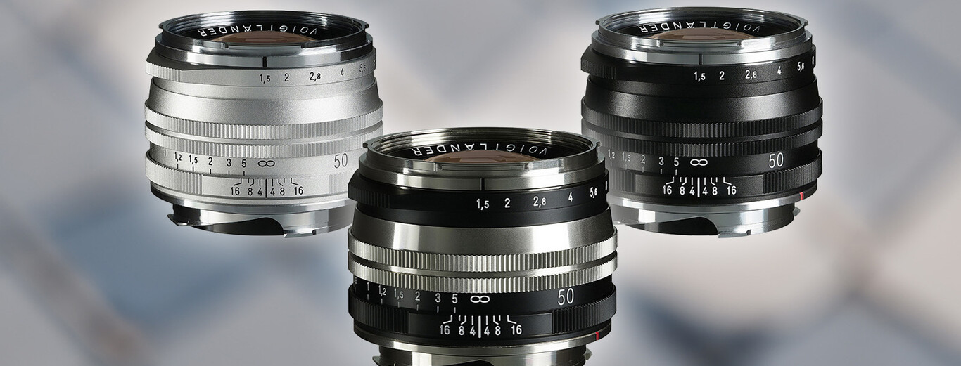 Voigtlander Nokton Vintage 50 mm F1.5 Aspherical II VM, nueva