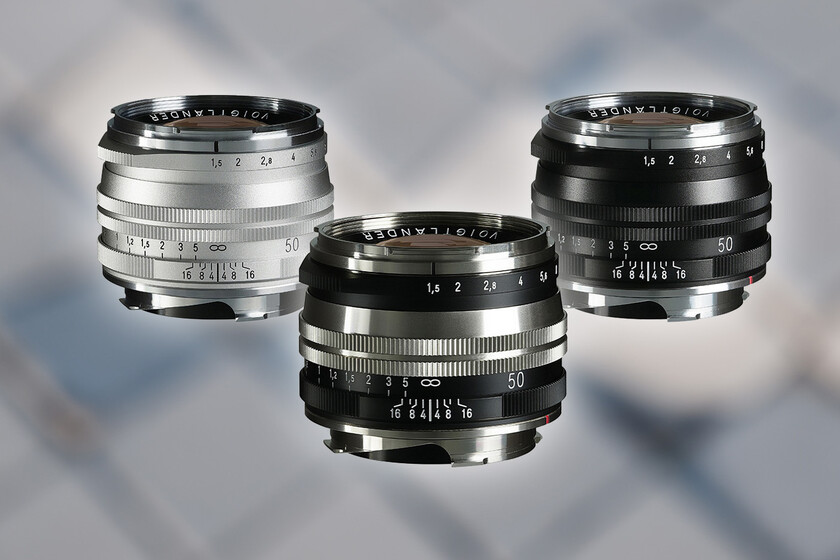 Voigtlander 50mm f1.5 II SC ニッケルメッキ仕上げ NOKTON Vintage Line 50mm F1.5 Aspherical II - 株式会社コシナ