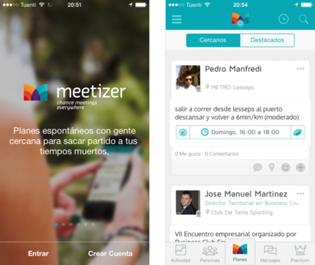 Meetizer, únete a cualquier plan que tengas a tu alrededor desde el móvil