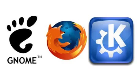 Firefox con Gnome y KDE