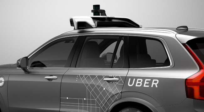 Uber Volvo Autonomo