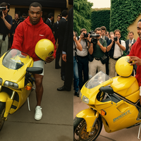 El garaje de motos de Mike Tyson es tan imponente como él: desde una Ducati 916 hasta la Honda más rápida de los '90