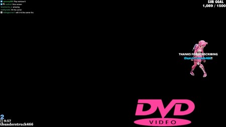 Miles de personas están siguiendo este streaming en directo para ver si el logo de DVD rebota en la esquina
