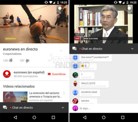 Youtube Chat En Directo