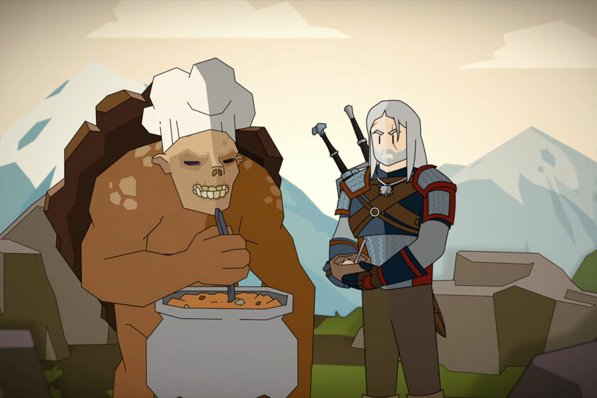 Geralt de Rivia nunca fue un héroe al uso, por eso su nuevo juego te permite empujar a un 'aliado' para que se lo coma un monstruo