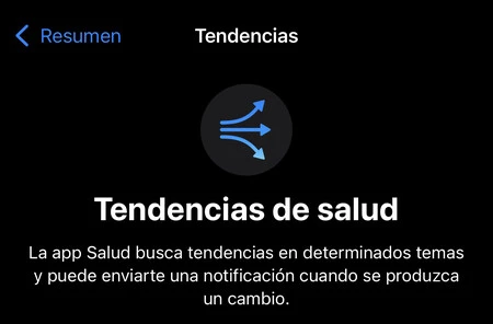 iOS 15 の健康傾向