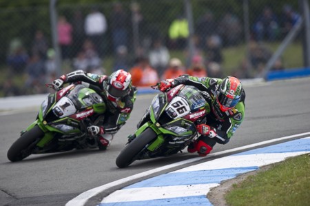 Jonathan Rea Tom Sykes Kawasaki Racing Team Worldsbk 2016