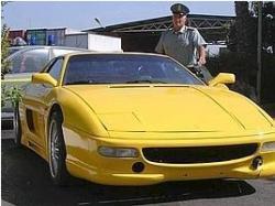 Así es el Ferrari 355 GTS falsificado