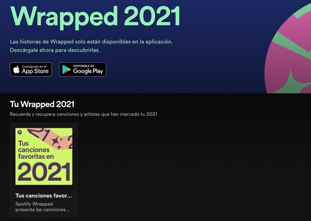 Cómo saber tus artistas y canciones más escuchadas con Spotify Wrapped 2021