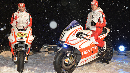 Andrea Iannone y Ben Spies