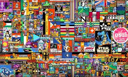 La batalla de los píxeles: todos quieren su espacio en el lienzo comunitario de Reddit y España ha colado una larga bandera