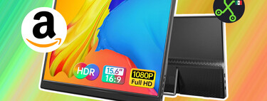 Amazon remata este monitor portátil de 15.6 pulgadas: compatible con PC, consolas y celulares por solo 828 pesos 