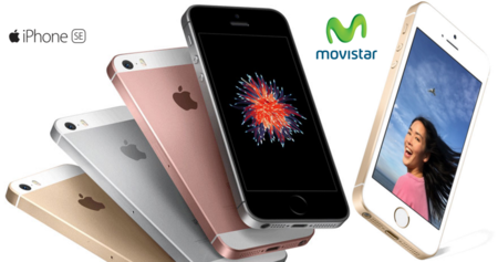 Precios iPhone SE de 16 y 64 GB con Movistar