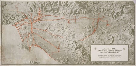 Cobertura de Los Ángeles Pacific Electric Railway - 1920