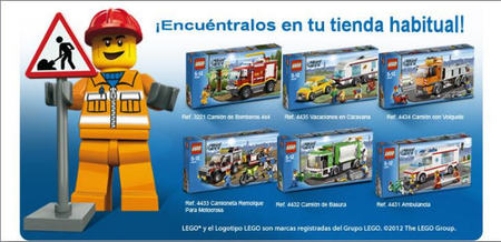 Ya se pueden encontrar en las tiendas los nuevos vehículos de Lego