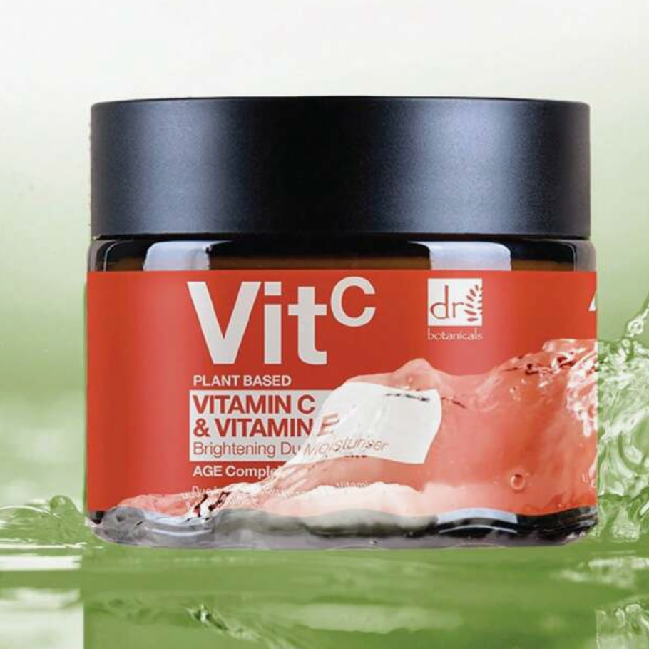 Dr. Botanicals Crema Hidratante Dúo Vitamina C 1% y Vitamina E Luminosidad