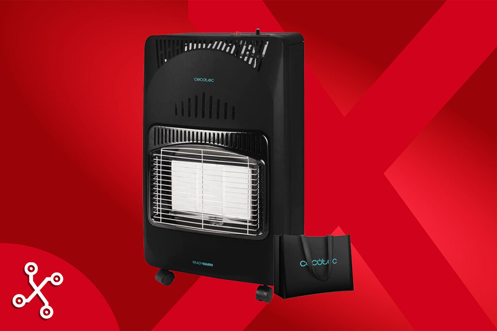 No pases frío esta Navidad con la estufa de gas Cecotec, que cuesta menos de 45 euros en Miravia