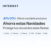 1 TB de almacenamiento en la nube, VPN, antivirus y más por 16 euros al año: así es la promo de Internxt esta Navidad 