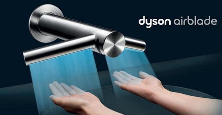 Dyson Airblade Tap, un grifo con secador de manos incorporado