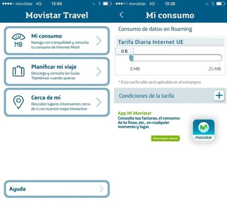 Movistar lanza Travel, una app para controlar el consumo de datos en roaming y guías de viaje