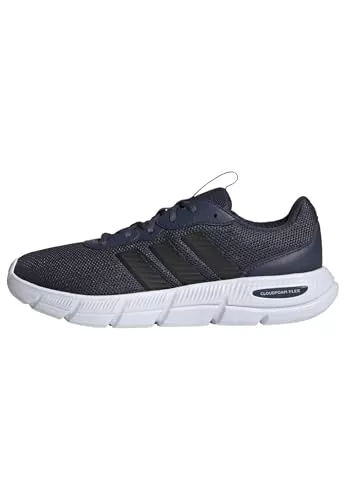 adidas Hombre Cloudfoam Flex Laces Shoes, Shadow Navy/Core Black/FTWR White, 42 EU