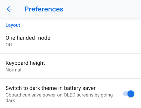 Gboad Dark Theme Automatic 2