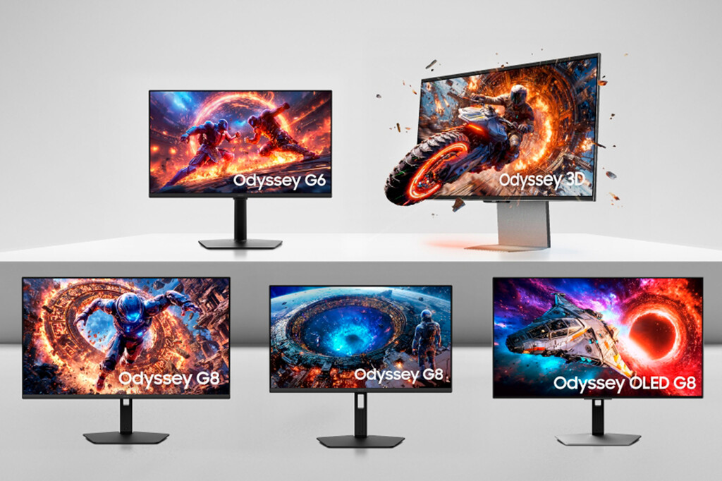 Samsung estrena los 1.040 Hz y la resolución 6K para el gaming: los Odyssey de este año quieren romper records