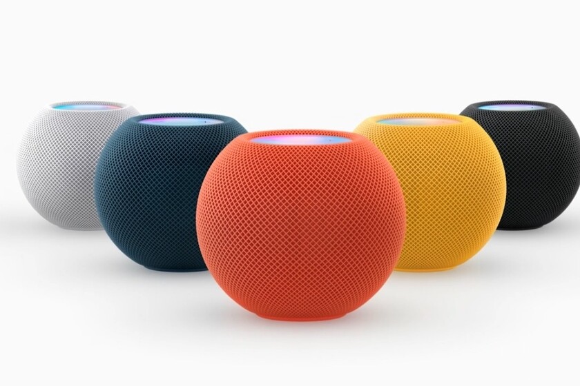 El HomePod mini llega en tres nuevos colores: azul, amarillo y naranja