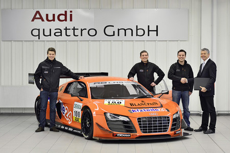 Audi entrega su R8 LMS número 100