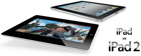 Comparativa del iPad y el iPad 2, ¿qué ha cambiado?