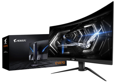 Aorus Cv27q Tactical Gaming Monitor