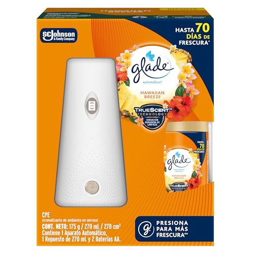 Glade Aromatizante Automático, aroma Hawaiian Breeze