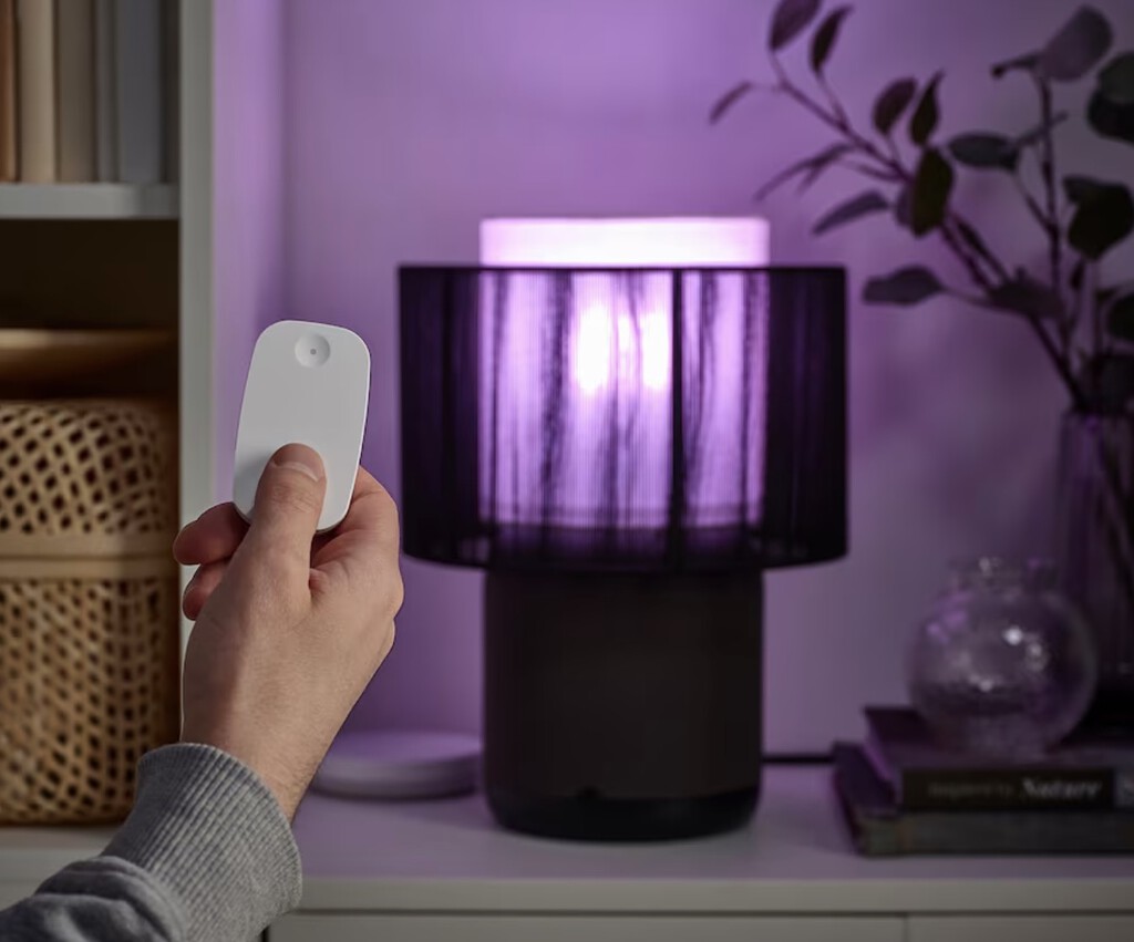 Así es el último invento de IKEA. Permite controlar con dos botones los aparatos del hogar conectado, incluso creando escenas o rutinas