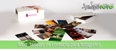 Moo, tarjetas de contacto para fotógrafos