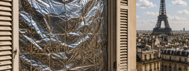 A França está sufocando com um calor de 40°C e sem persianas: sua solução desesperada é forrar as janelas com papel alumínio 