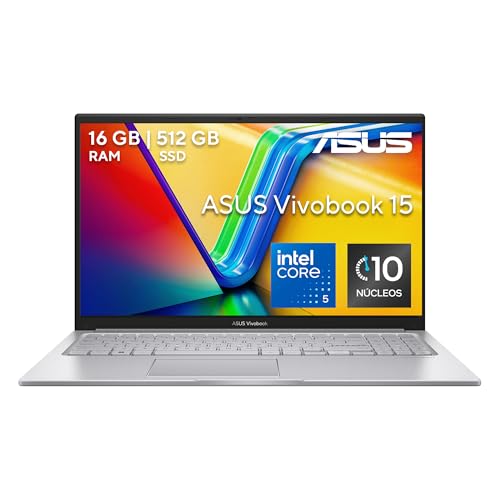 ASUS Vivobook 15, Intel Core 5, 16/512 GB 