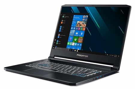 Portátil gaming Predator Triton 500, con Core i7 y gráfica GeForce RTX 2060, con 300 euros de descuento en las rebajas de Acer